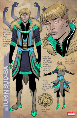 Sorcerer Supreme #7 C 1:10 Bernard Chang Design Variant (06/17/2026) Marvel - Golden Apple Comics