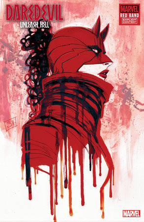 Daredevil Unleash Hell Red Band #1 D Stephanie Hans Variant [Polybagged] (01/08/2025) Marvel