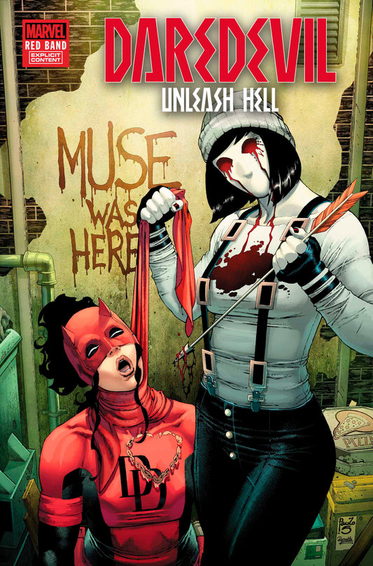 Daredevil Unleash Hell Red Band #3 A Paulo Siqueira Erica Schultz [Polybagged] (03/19/2025) Marvel