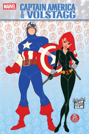 Captain America & Volstagg #1 C Mark Brooks Animated-Style Variant (02/26/2025) Marvel