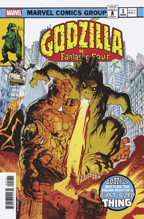 Godzilla Vs. Fantastic Four #1 J James Harren Homage Variant (03/26/2025) Marvel