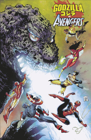Godzilla VS Avengers #1 H 1:25 Tony Daniel Variant (06/18/2025) Marvel