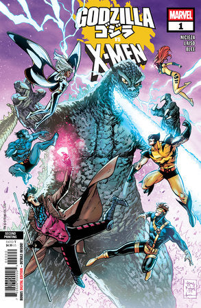 Godzilla Vs X-Men #1 2nd Print A Tony Daniel Variant (06/25/2025) Marvel