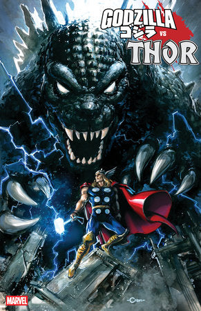 Godzilla VS Thor #1 I 1:25 Clayton Crain Variant (07/02/2025) Marvel