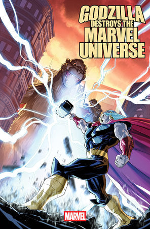 Godzilla Destroys The Marvel Universe #1 H 1:25 Pete Woods Virgin Variant (07/16/2025) Marvel