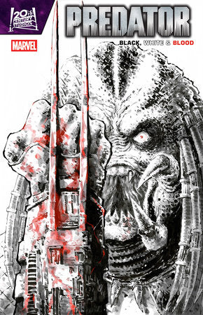 Predator Black White & Blood #3 C 1:25 Alan Quah Variant (09/24/2025) Marvel - Golden Apple Comics