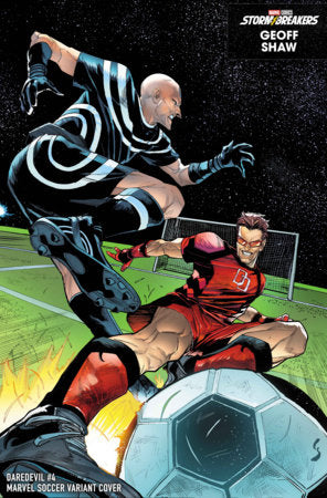 Daredevil #4 B Geoff Shaw Marvel Soccer Variant (07/08/2026) Marvel - Golden Apple Comics