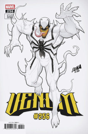 Venom #256 B David Nakayama Color Block White Variant [Ds] (04/01/2026) Marvel - Golden Apple Comics