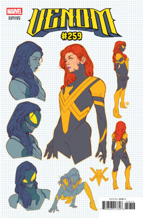 Venom #259 F 1:10 Rb Silva Design Variant (06/24/2026) Marvel - Golden Apple Comics