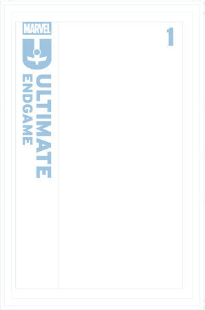 Ultimate Endgame #1 B Blue Line Blank Variant (12/31/2025) Marvel