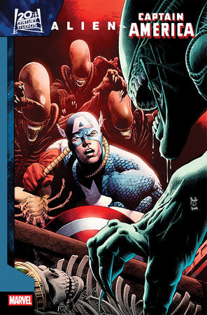 Alien Vs. Captain America #1 D 1:25 Paulo Siqueira Variant (11/05/2025) Marvel