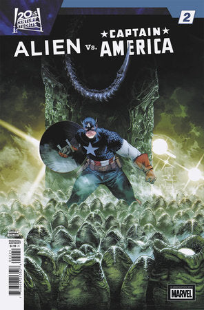 Alien Vs. Captain America #2 B Diazalpizar Variant (12/17/2025) Marvel