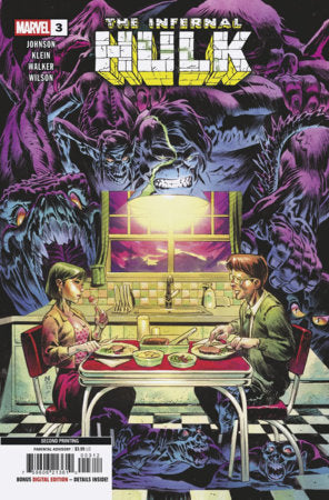Infernal Hulk #3 2nd Print A Nic Klein Variant (03/11/2026) Marvel - Golden Apple Comics