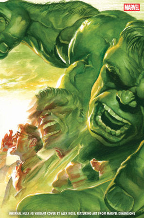 Infernal Hulk #8 B Alex Ross Marvel Dimensions Variant (06/24/2026) Marvel - Golden Apple Comics