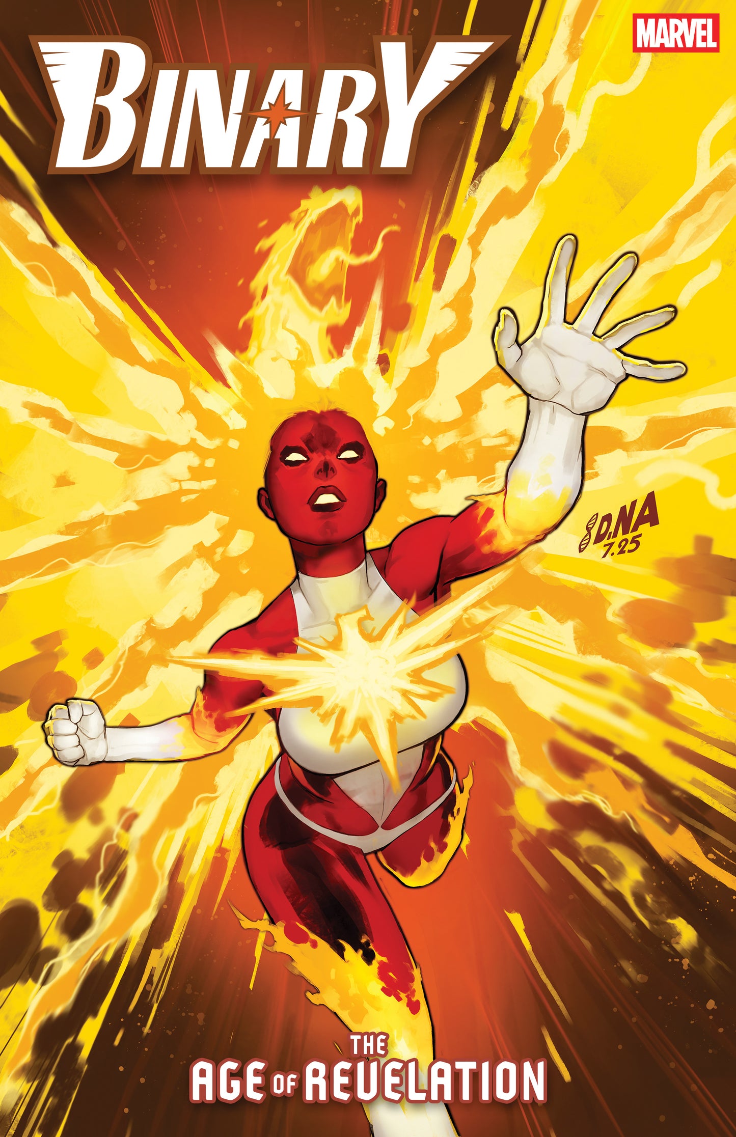 Binary #1 B David Nakayama Variant [Aor] (10/08/2025) Marvel