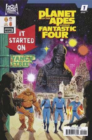 Planet Of The Apes Vs. Fantastic Four #1 C German Peralta Homage Variant (02/04/2026) Marvel