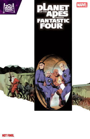Planet Of The Apes Vs. Fantastic Four #2 C Davi Go Movie Homage Variant (03/11/2026) Marvel - Golden Apple Comics