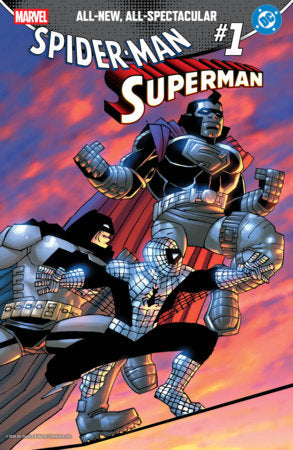 Marvel Dc Spider-Man Superman #1 X 1:50 Frank Miller Variant (04/15/2026) Marvel - Golden Apple Comics