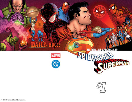 Marvel Dc Spider-Man Superman #1 V 1:25 Giuseppe Camuncoli Homage Variant (04/15/2026) Marvel - Golden Apple Comics