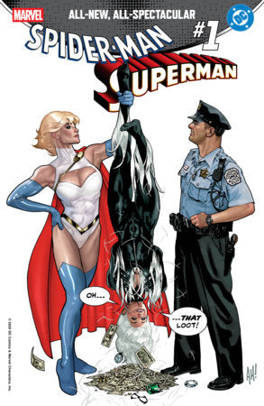 Marvel Dc Spider-Man Superman #1 B Adam Hughes Variant (04/15/2026) Marvel - Golden Apple Comics