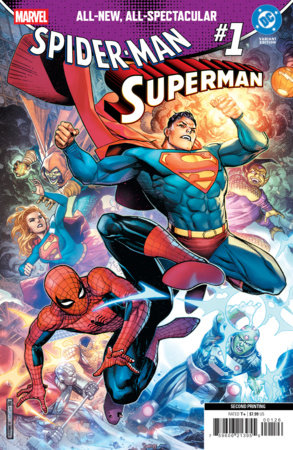 Marvel Dc Spider-Man Superman #1 2nd Print A Jim Cheung Variant (05/27/2026) Marvel - Golden Apple Comics