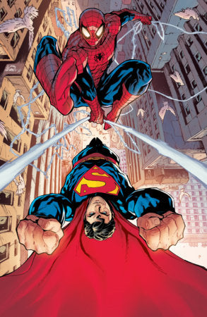 Marvel Dc Spider-Man Superman #1 2nd Print D 1:50 Ryan Stegman Virgin Variant (05/27/2026) Marvel - Golden Apple Comics