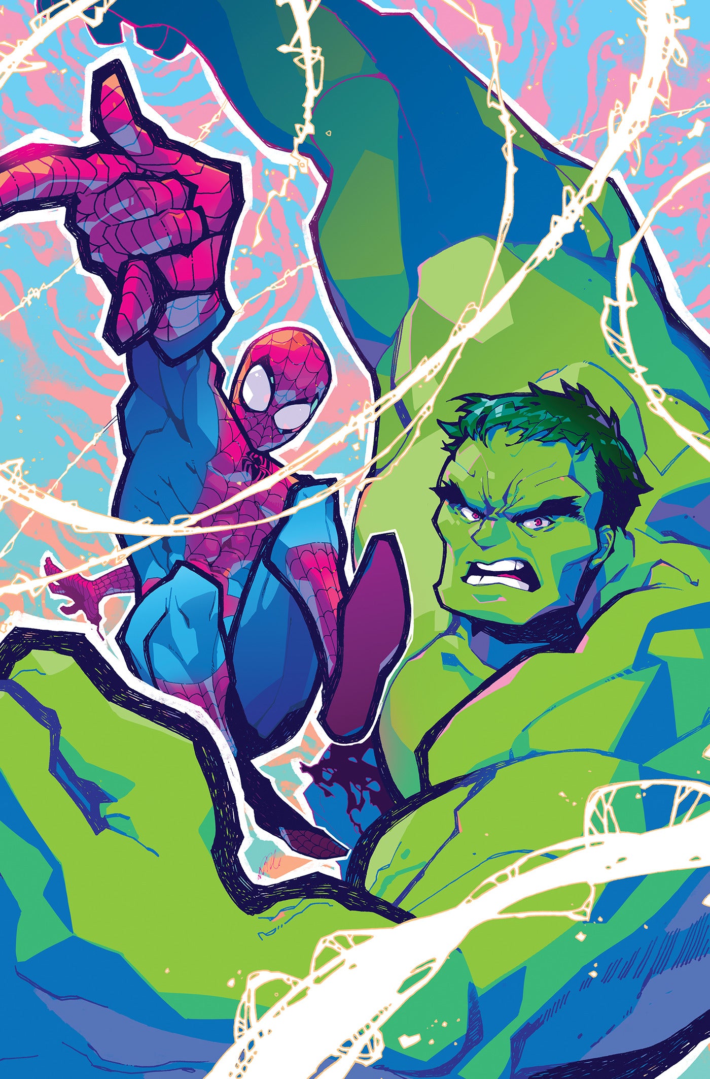 Spider-Man Hulk Fire And Brimstone #1 A1 Cover Set Of 9 1:25 1:100 (08/19/2026) Marvel