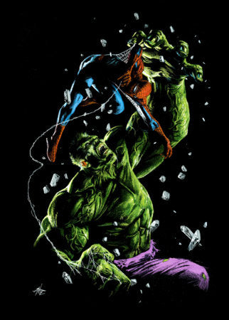 Spider-Man Hulk Fire And Brimstone #3 E 1:50 Gabriele Dell'Otto Virgin Variant (10/28/2026) Marvel