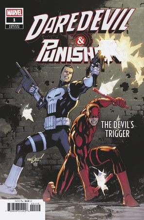 Daredevil Punisher The Devil'S Trigger #1 F 1:25 David Marquez Variant (11/26/2025) Marvel - Golden Apple Comics