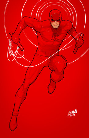 Daredevil Punisher The Devil'S Trigger #4 D 1:50 David Nakayama Color Block Red Virgin Variant (02/18/2026) Marvel - Golden Apple Comics
