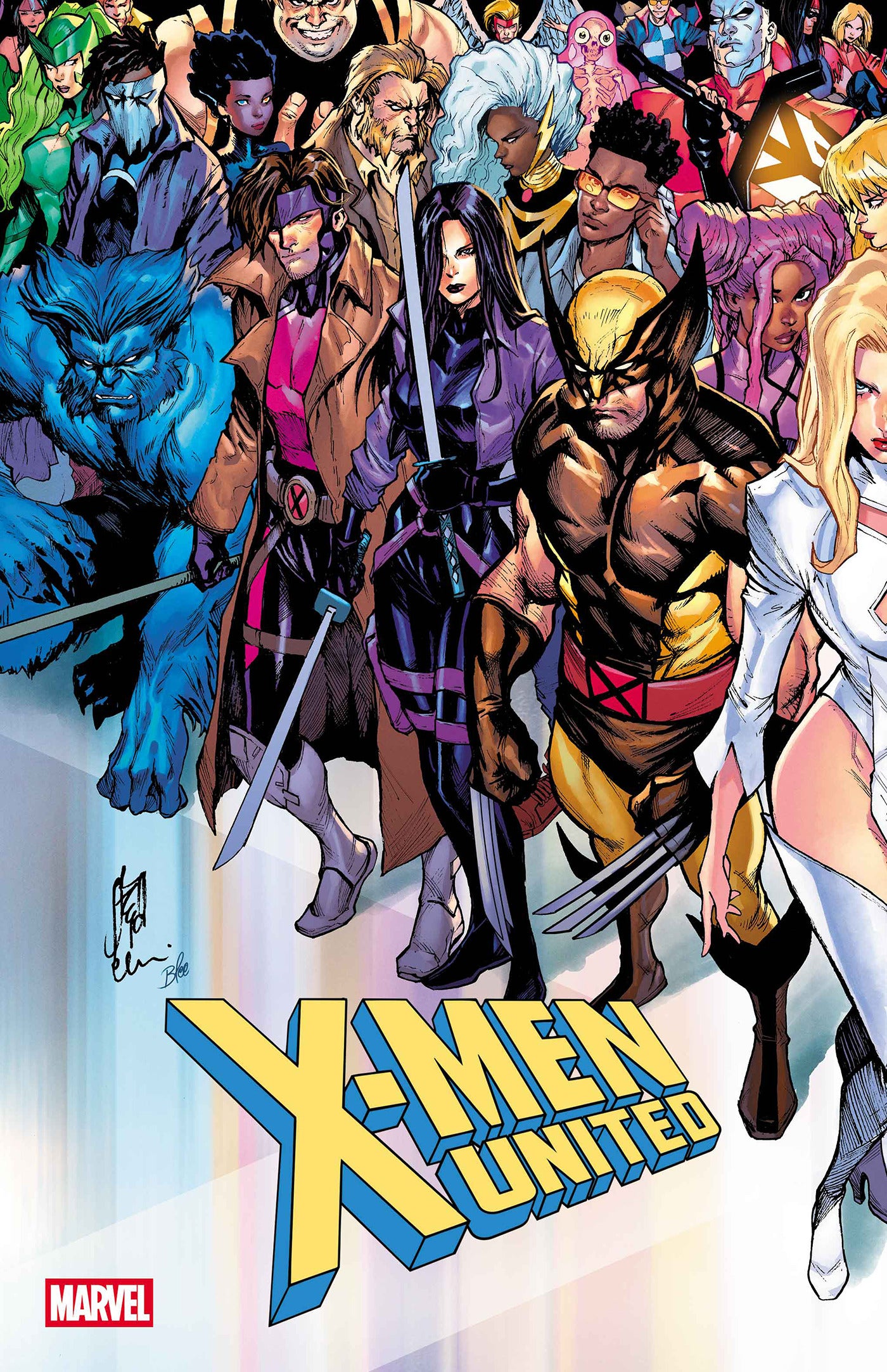 X-Men United #1 A1 Cover Set Of 11 1:25 1:100 (03/11/2026) Marvel