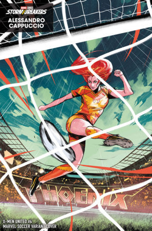 X-Men United #4 B Alessandro Cappuccio Marvel Soccer Variant (06/17/2026) Marvel - Golden Apple Comics