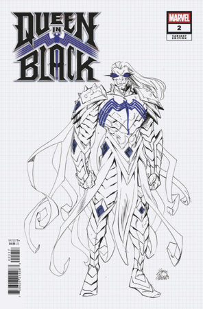 Queen In Black #2 G 1:10 Ryan Stegman Design Variant [Qib] (08/05/2026) Marvel