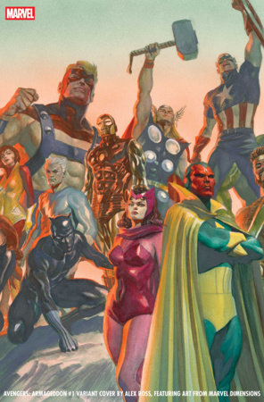 Avengers Armageddon #1 B Alex Ross Marvel Dimensions Variant (06/10/2026) Marvel - Golden Apple Comics