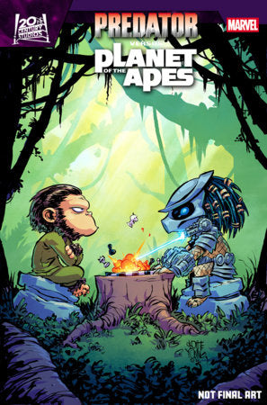 Predator Vs. The Planet Of The Apes #1 D Skottie Young Variant (07/29/2026) Marvel