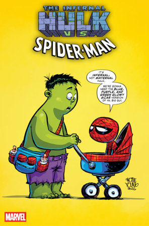 Infernal Hulk Vs. Spider-Man #1 B Skottie Young Variant (11/04/2026) Marvel