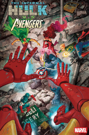 Infernal Hulk Vs. Avengers #1 C German Peralta 1:25 Variant (12/02/2026) Marvel - Golden Apple Comics
