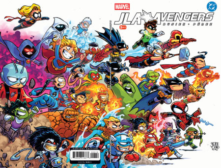 JLA Avengers #3 D 1:25 Facsimile Edition Skottie Young Wraparound Variant (07/22/2026) Marvel