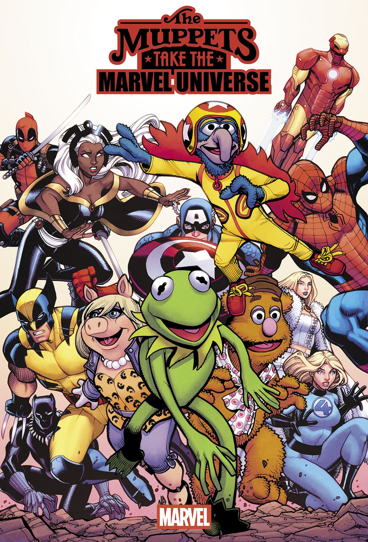 Muppets Take The Marvel Universe #1 A1 Cover Set Of 9 1:25 1:100 (09/23/2026) Marvel