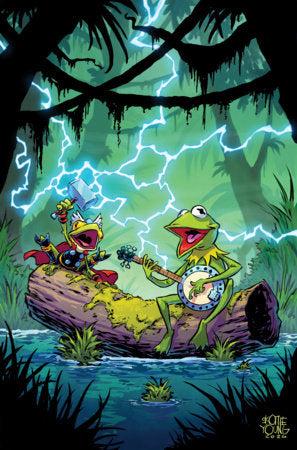 Muppets Take The Marvel Universe #1 I 1:100 Skottie Young Virgin Variant (09/23/2026) Marvel