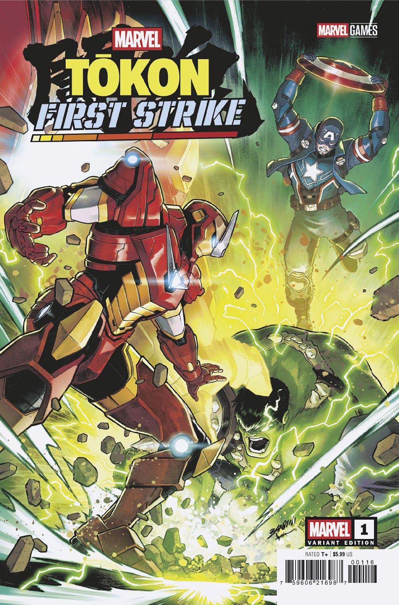 Marvel Tokon First Strike #1 D 1:25 Michele Bandini (08/05/2026) Marvel