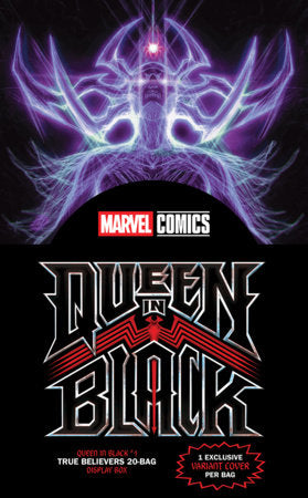Queen In Black #1 P True Believers Blind Bag Display Box (07/01/2026) Marvel - Golden Apple Comics