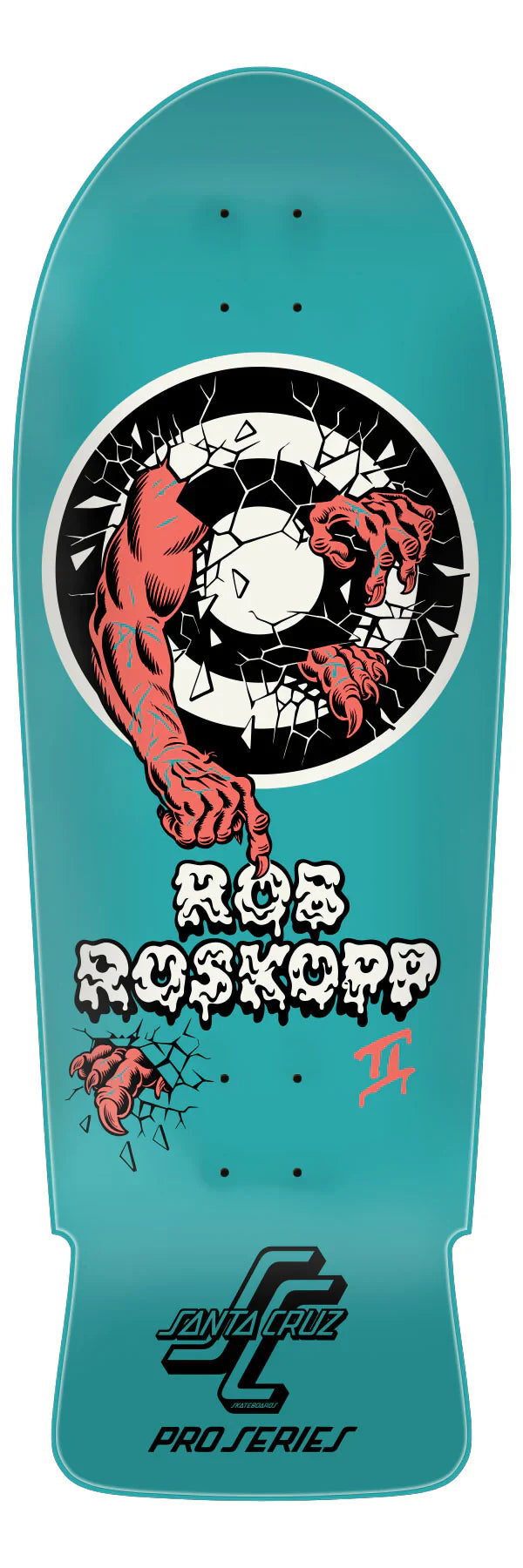 Santa Cruz Rob Roskopp Target Two 10.35" Skateboard Deck