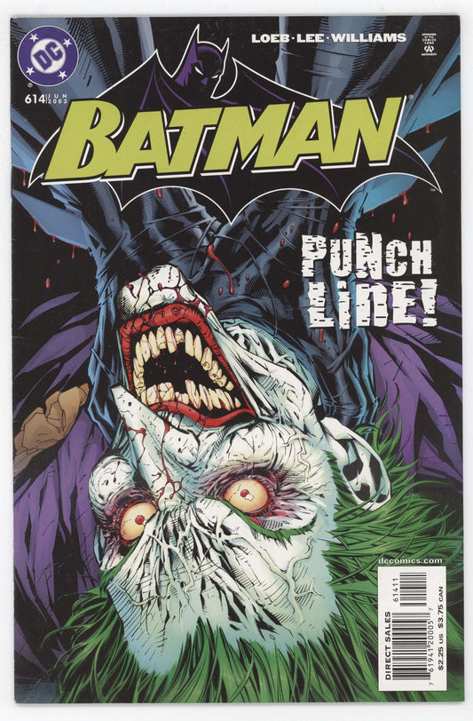 Batman 614 DC 2002 VF Jim Lee Jeph Loeb Hush Joker