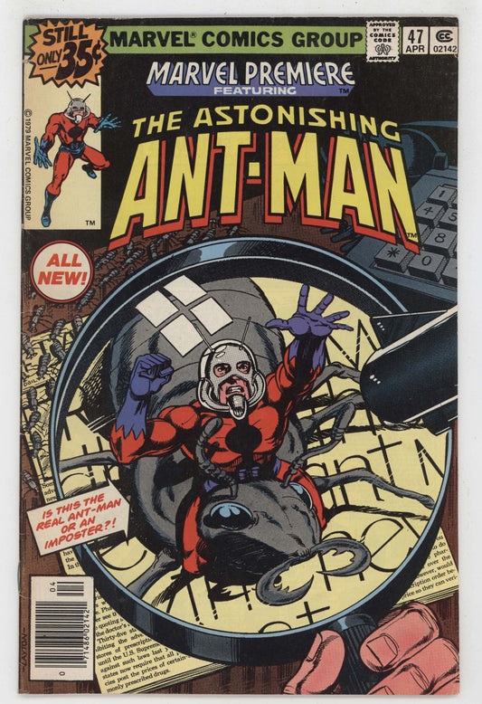 Marvel Premiere 47 1979 FN VF 1st Scott Lang Astonishing Ant-Man