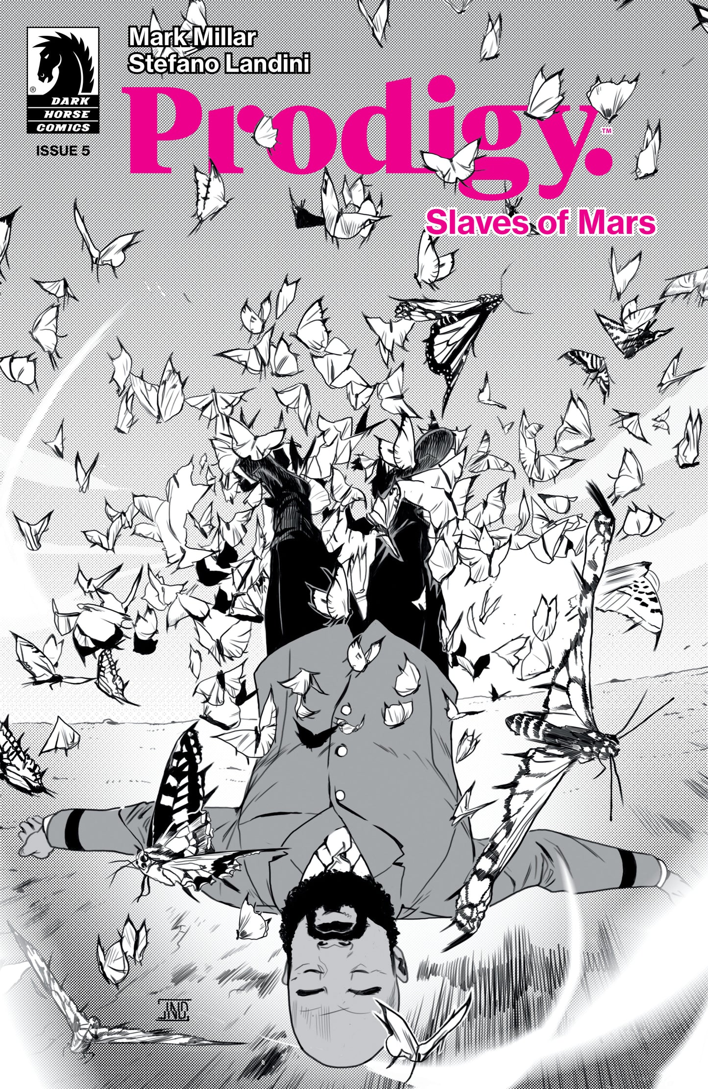 Prodigy Slaves Of Mars #5 B B&W Stefano Landini Variant (01/08/2025) Dark Horse