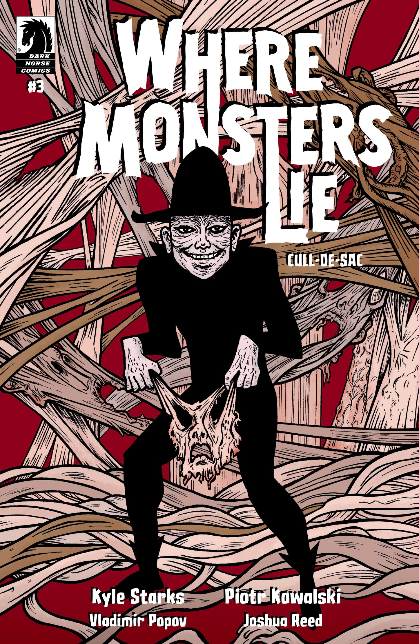 Where Monsters Lie Cull-De-Sac #3 B Evan Dorkin Variant (01/08/2025) Dark Horse