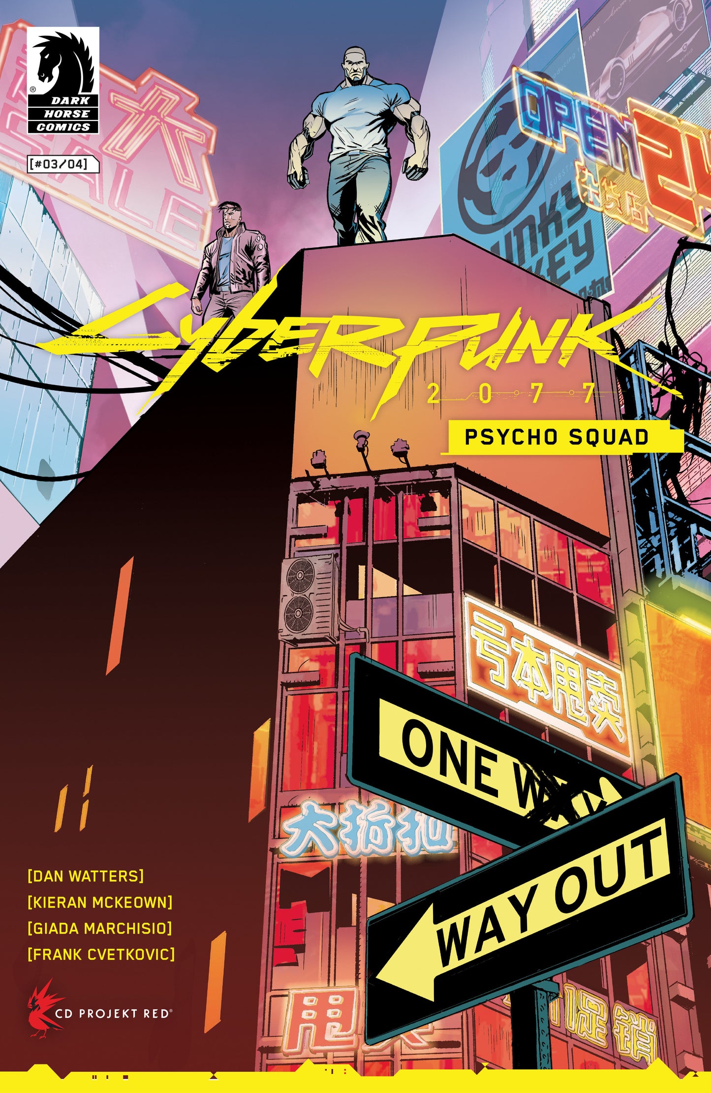 Cyberpunk 2077 Psycho Squad #3 A Kieran Mckeown (04/23/2025) Dark Horse