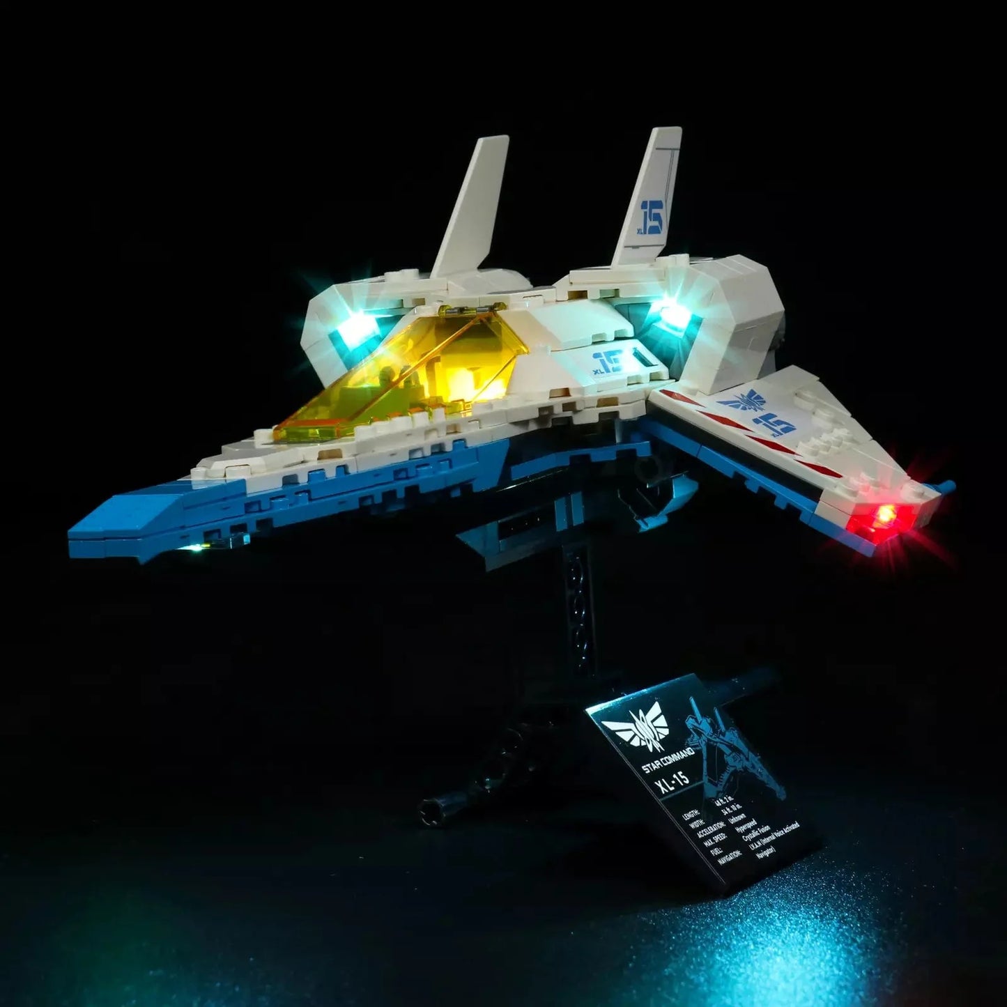 Light Kit for XL-15 Spaceship #76832 - Golden Apple Comics