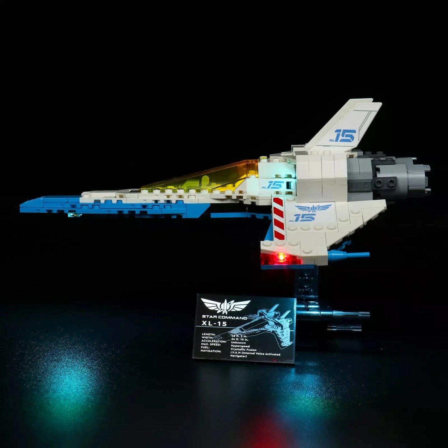Light Kit for XL-15 Spaceship #76832 - Golden Apple Comics